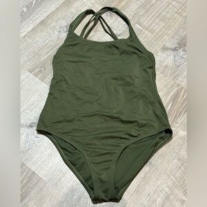 Hurley Swimsuit / Green / One-Piece